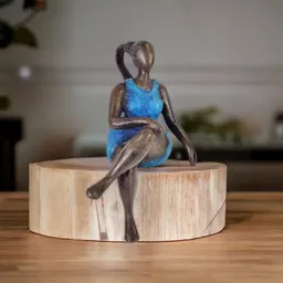 Moogoo Creative Africa Moogoo Creative Africa Bronze-Skulptur "Bobaraba Lola" by Alain Soré | 20cm 800g | verschiedene Farben – Produktbild 1 von 1
