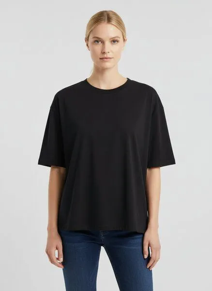 UNIPOLAR UNIPOLAR Boxy T-Shirt Modell: Novice, Black, – Produktbild 1 von 3