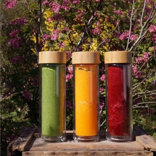 Yummii Yummii Yummii Yummii Thermosflasche mit Teesieb | 400 ml – Produktbild 3 von 4