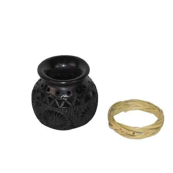 Mitienda Shop Mitienda Shop Handgemachte Mini Deko Vase Ollita aus Mexiko – Produktbild 2 von 3