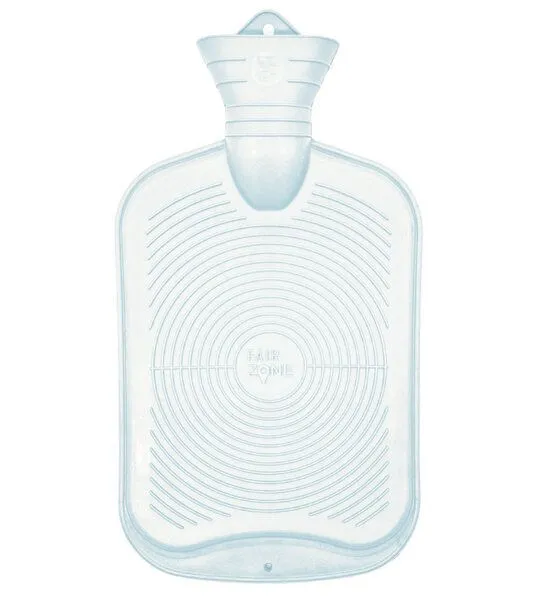 Fair Zone Fair Zone Wärmflasche 2 Liter aus Naturkautschuk, Blau, – Produktbild 1 von 3