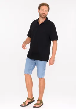 THOKKTHOKK THOKKTHOKK Herren vegan Polohemd Aus Piqué Schwarz – Produktbild 1 von 1