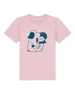 watabout.kids watabout.kids T-Shirt Kinder Mädchen und Hund – Produktbild 1 von 1