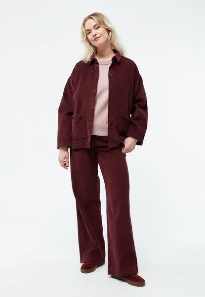 Givn Berlin Givn Berlin Cordjacke GBCHARLIE aus Bio-Baumwolle, Wine red (cord), – Produktbild 4 von 4