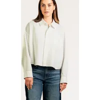 Kuyichi Kuyichi Damen vegan Bluse Bonnie Weiß – Produktbild 1 von 1