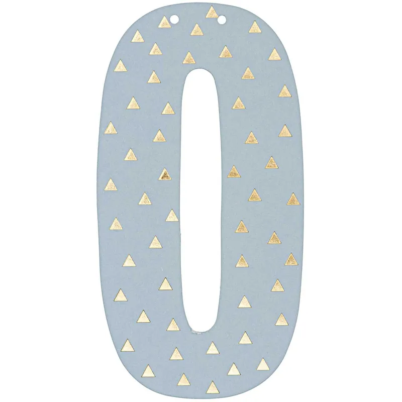 Rico Design Rico Design Zahl für Girlande 14cm 0 – Produktbild 1 von 1