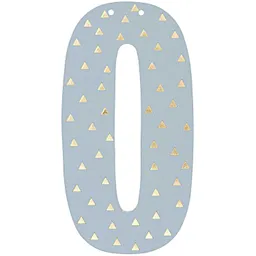 Rico Design Rico Design Zahl für Girlande 14cm 0 – Produktbild 1 von 1