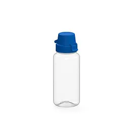 elasto elasto Trinkflasche School, 400 ml, RENEW, transparent/standard-blau PP – Produktbild 1 von 1
