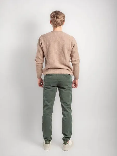 Flax and Loom Flax and Loom Regular Fit Chino, Deep forest (grün), – Produktbild 5 von 5