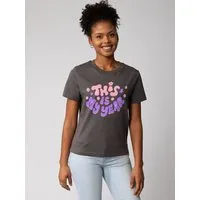 watapparel watapparel T-Shirt Frauen This is my year, Anthracite, – Produktbild 1 von 1