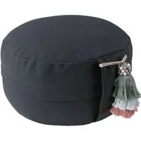 Lotus Natural Meditationskissen Bio YIN & YANG Lotus Natural® - Buchweizenschalen, Anthrazit, – Produktbild 1 von 1