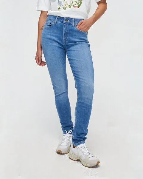 Kuyichi Kuyichi Jeans Super Skinny - Lizzy - aus Bio-Baumwolle, Blau (medium blue), – Produktbild 7 von 8