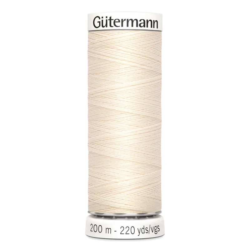 Gütermann Gütermann Allesnäher 200m 802 Dunkelweiß – Produktbild 1 von 1