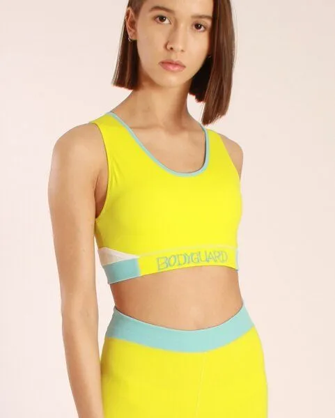 Bodyguard Bodyguard Sports Bra - Eyemouth, Apple green, – Produktbild 2 von 3