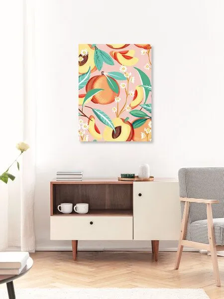 Photocircle Photocircle Poster / Leinwandbild - Peach Season – Produktbild 3 von 4
