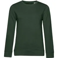 B&C Collection B&C Collection Damen Inspire Crew Neck Sweatshirt Pullover, Forest green, – Produktbild 1 von 1