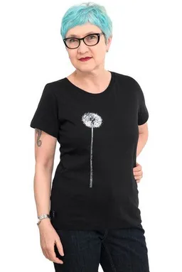 Hirschkind Hirschkind Fair-Trade-Frauenshirt "Pusteblume" - Made in Kenia - – Produktbild 1 von 1