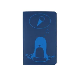 HANDGEDRUCKT HANDGEDRUCKT A6 "Pinguin" Notizheft, ca. A6 blanko – Produktbild 1 von 1