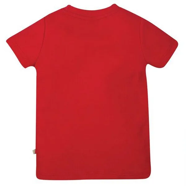 Frugi Frugi T-Shirt Krokodil rot Carsen Applique T-Shirt – Produktbild 3 von 3