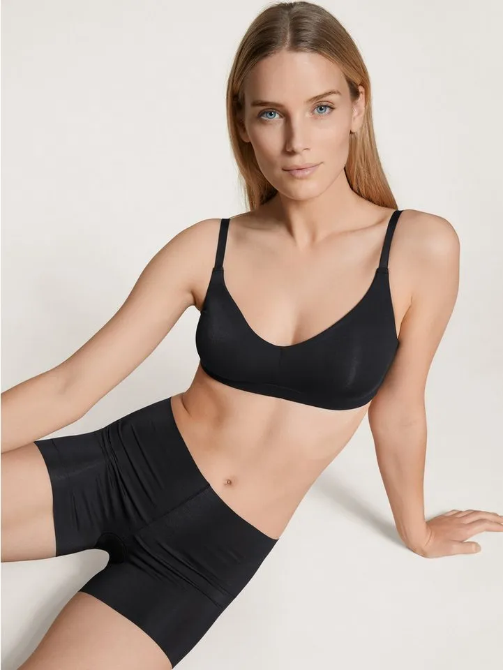 CALIDA CALIDA Panty Natural Skin Damen (1-St) seidig weich, schnelltrocknend und mit längerem Bein, Schwarz, – Produktbild 5 von 5