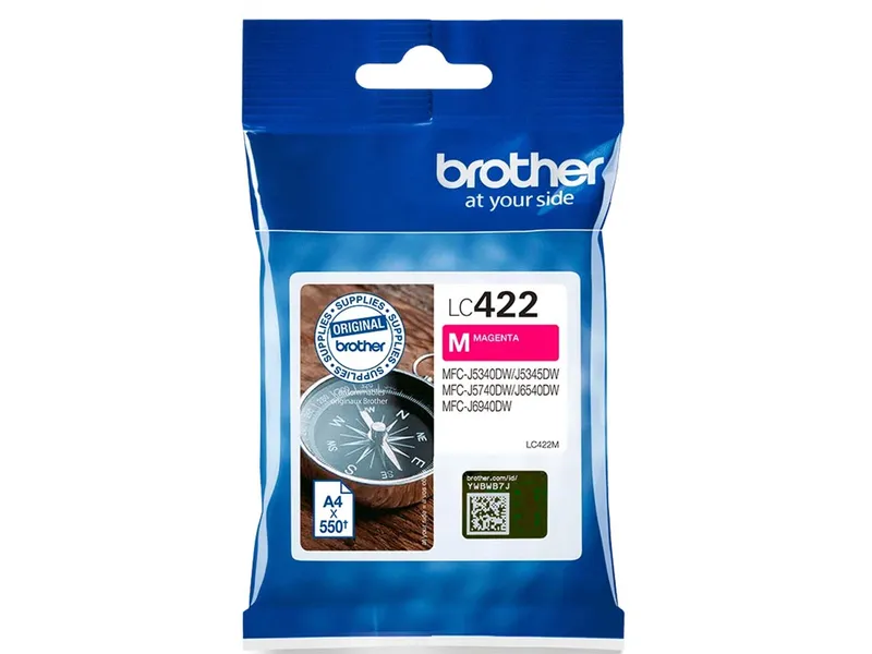 Brother Brother Tintenpatrone LC-422M magenta – Produktbild 1 von 2