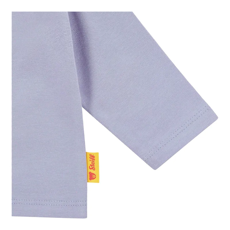 Steiff Steiff Shirt langarm Bär, Lila, – Produktbild 2 von 2