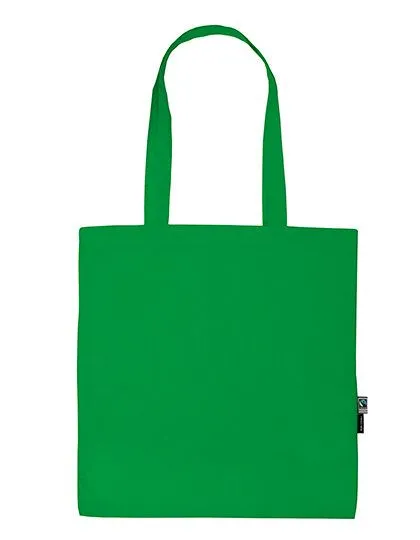 Neutral Neutral Baumwolltasche Einkaufstasche Shopper Lange Henkel 38 x 42 cm, Grün, – Produktbild 2 von 3