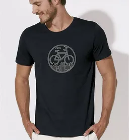 Picopoc Picopoc Fahrrad / Stadt & Natur, Berge & Bäume T-Shirt – Produktbild 1 von 1