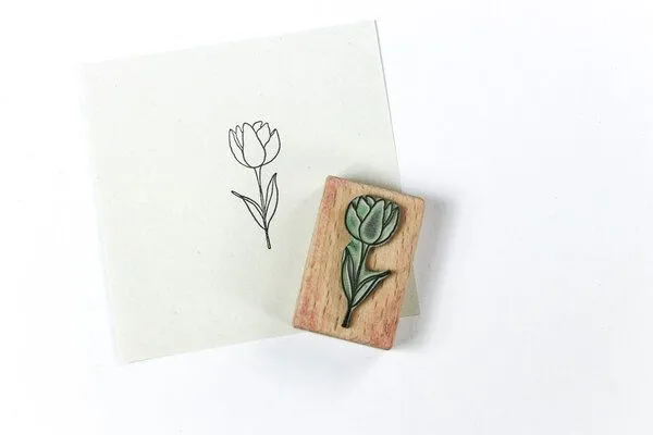 STUDIO KARAMELO STUDIO KARAMELO Stempel FRÜHLINGS BLUMEN, Osterglocke, Krokus, Tulpe – Produktbild 3 von 8