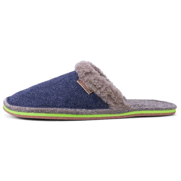 Doghammer Doghammer Hausschuh Hütte-zua | indigo unisex, Grün, – Produktbild 2 von 4