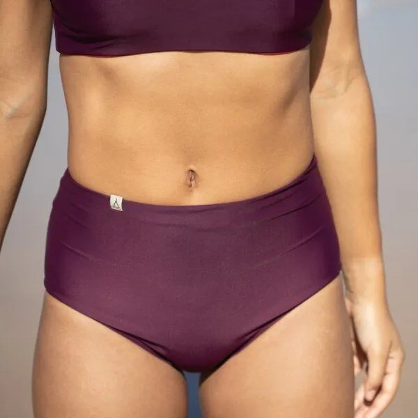 Inaska INASKA High Waist Bikini Hose PURE, Beere, – Produktbild 1 von 3