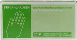 P. J. Dahlhausen VINYL Handschuhe ungepudert Gr.M 100 St Handschuhe – Produktbild 1 von 1