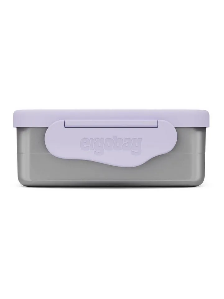Ergobag Ergobag Lunchbox Edelstahl Brotdose, Edelstahl, (Edelstahl Brotdose, 3-tlg., 1x Brotdose, 1x Trennfach), spülmaschinengeeignet bis 45 Grad, Handwäsche empfohlen, Lila, – Produktbild 6 von 8