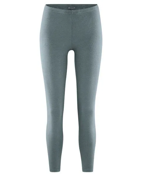 HempAge HempAge Lange Basic Leggins Hanf/Biobaumwolle, Titan (grau), – Produktbild 1 von 3
