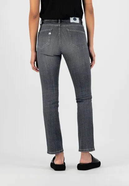 MUD Jeans MUD Jeans Jeans - Faye Straight - aus einem Baumwoll/Elastan Mix, Blue, – Produktbild 5 von 5