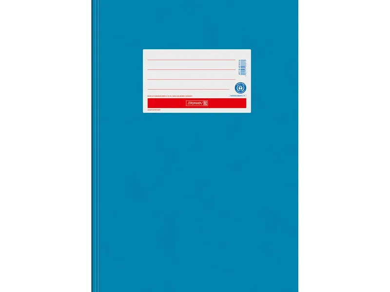 BRUNNEN BRUNNEN Heftumschlag "Premium" aus Papier extrastark, DIN A4, Mittelblau, – Produktbild 1 von 1