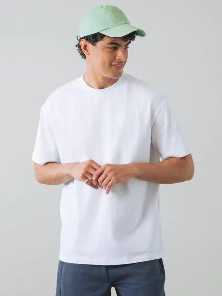 Honest Basics Honest Basics Hipster Shirt aus Bio- und recycelter Baumwolle, Weiß, – Produktbild 1 von 4