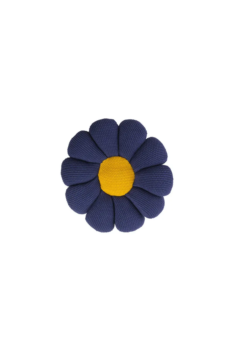 Tranquillo Kissen FLOWER - blau – Produktbild 1 von 2
