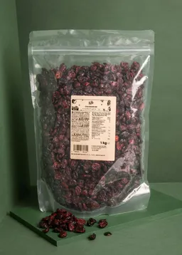 KoRo Cranberrys mit Apfelsaft gesüßt 1 kg – Produktbild 1 von 1