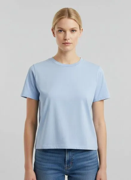 UNIPOLAR UNIPOLAR Basic T-Shirt Modell: Music, Blue soul (blau), – Produktbild 1 von 2