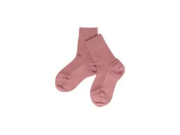 grödo Kinder Socken Bio-Schurwolle Feinstrick altrosa Gr. 1 – Produktbild 1 von 1