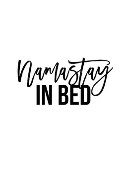 Photocircle Photocircle Poster / Leinwandbild - Namastay in Bed No7 – Produktbild 1 von 1
