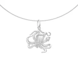pakilia pakilia Silber Kette Krake Fair-Trade und handmade – Produktbild 1 von 1