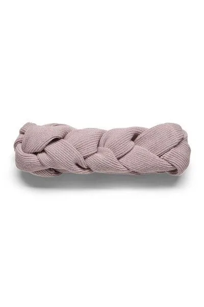 Wunderwerk Wunderwerk Braided headband ribknit, 504 dust rose, – Produktbild 1 von 1