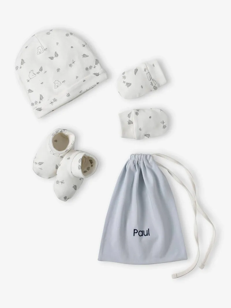 Vertbaudet Jungen Baby-Set, Hellblau, – Produktbild 1 von 3
