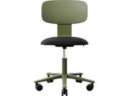 HAG HAG Bürodrehstuhl "Tion 2140" Gestell: moss grey, Stoff: "Cura" black – Produktbild 1 von 1