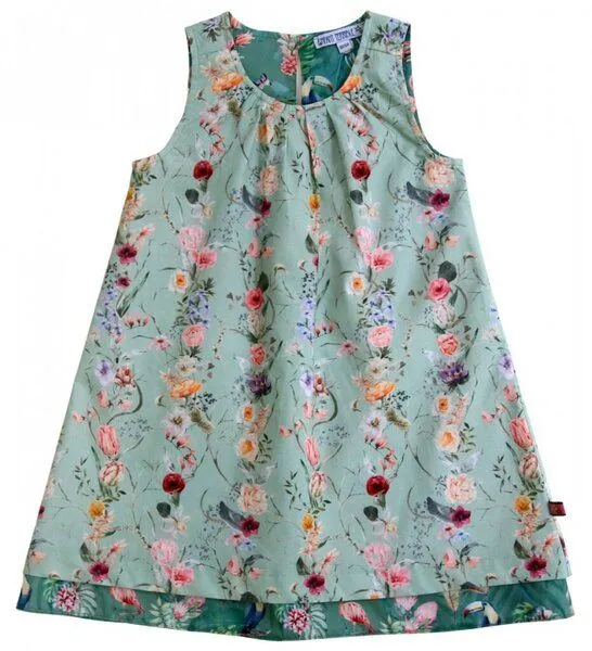 Enfant Terrible Enfant Terrible Wendekleid Blumen-Dschungel mint-salbei, Green, – Produktbild 3 von 4