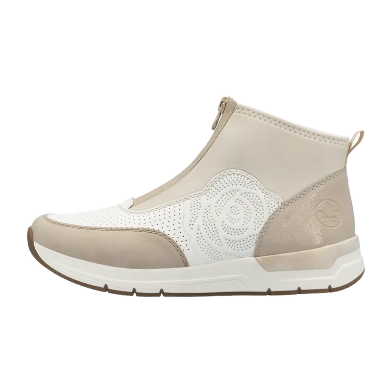 Rieker Rieker FSK Damen Halbschuhe für Damen, beige, Größe 43 EU, Beige, – Produktbild 5 von 7