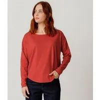 SKFK SKFK Longsleeve HOGEI, Tile red, – Produktbild 1 von 1