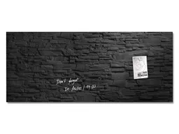 Sigel Sigel Glas-Magnettafel 'artverum' 130 x 55 cm, Schieferstein – Produktbild 1 von 1
